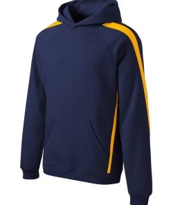 Sport-Tek Men's Sleeve Stripe Pullover Hooded Sweatshirt -Bulkthreads store 85112203
