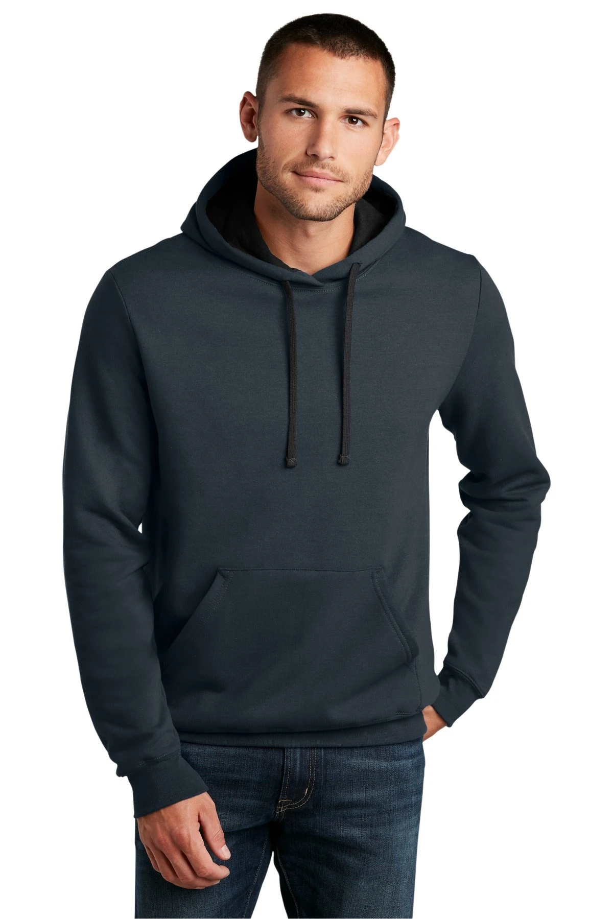 District The Concert Fleece Hoodie. DT810 6 District The Concert Fleece Hoodie. DT810 - Image 6