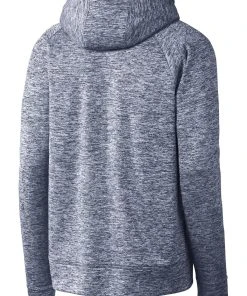 Sport-Tek Men's PosiCharge Electric Heather Fleece Hooded Pullover -Bulkthreads store 85119257