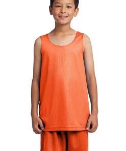 Sport-Tek Youth PosiCharge Classic Mesh Reversible Tank YST500 -Bulkthreads store 85122644