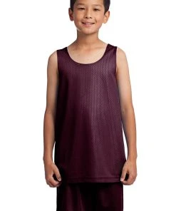 Sport-Tek Youth PosiCharge Classic Mesh Reversible Tank YST500 -Bulkthreads store 85122954