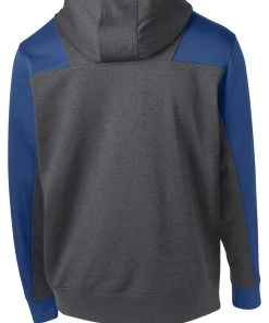 Sport-Tek Men's Tech Fleece Colorblock 1/4-Zip Hooded Sweatshirt -Bulkthreads store 85123327