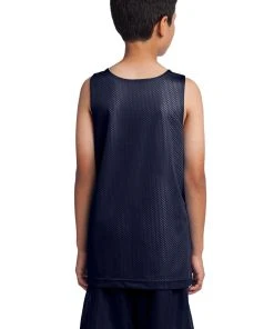 Sport-Tek Youth PosiCharge Classic Mesh Reversible Tank YST500 -Bulkthreads store 85123338