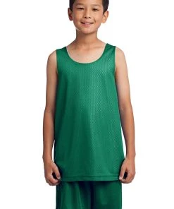 Sport-Tek Youth PosiCharge Classic Mesh Reversible Tank YST500 -Bulkthreads store 85123756