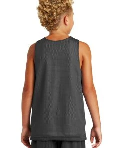 Sport-Tek Youth PosiCharge Classic Mesh Reversible Tank YST500 -Bulkthreads store 85123806