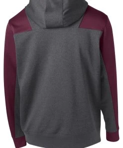Sport-Tek Men's Tech Fleece Colorblock 1/4-Zip Hooded Sweatshirt -Bulkthreads store 85123950