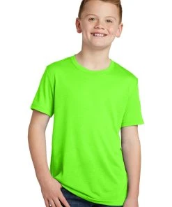 Sport-Tek Youth PosiCharge Competitor Cotton Touch Tee YST450 -Bulkthreads store 85124055