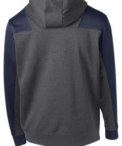 Sport-Tek Men's Tech Fleece Colorblock 1/4-Zip Hooded Sweatshirt -Bulkthreads store 85124290