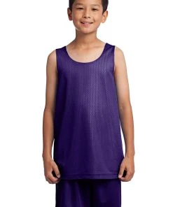 Sport-Tek Youth PosiCharge Classic Mesh Reversible Tank YST500 -Bulkthreads store 85124311