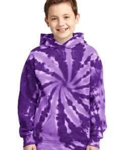 Port & Company Youth Tie-Dye Pullover Hooded Sweatshirt PC146Y -Bulkthreads store 85127150