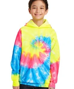Port & Company Youth Tie-Dye Pullover Hooded Sweatshirt PC146Y -Bulkthreads store 85127241
