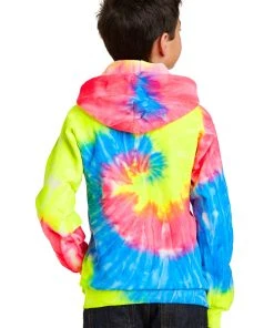 Port & Company Youth Tie-Dye Pullover Hooded Sweatshirt PC146Y -Bulkthreads store 85127242
