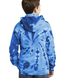 Port & Company Youth Tie-Dye Pullover Hooded Sweatshirt PC146Y -Bulkthreads store 85127384