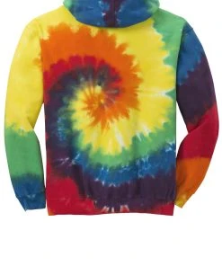 Port & Company Youth Tie-Dye Pullover Hooded Sweatshirt PC146Y -Bulkthreads store 85127636