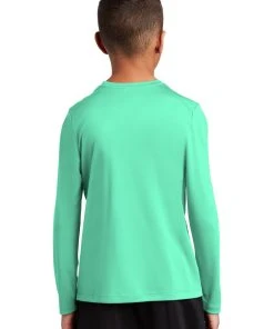 Sport-Tek Youth Posi-UV Pro Long Sleeve Tee YST420IS -Bulkthreads store 85130322