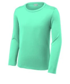 Sport-Tek Youth Posi-UV Pro Long Sleeve Tee YST420IS -Bulkthreads store 85130323