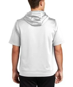Sport-Tek Men's Sport-Wick Fleece Short Sleeve Hooded Pullover -Bulkthreads store 85131841