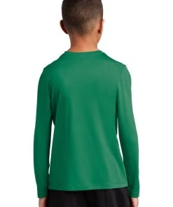 Sport-Tek Youth Posi-UV Pro Long Sleeve Tee YST420IS -Bulkthreads store 85132133