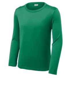 Sport-Tek Youth Posi-UV Pro Long Sleeve Tee YST420IS -Bulkthreads store 85132134