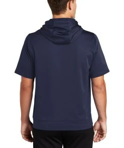 Sport-Tek Men's Sport-Wick Fleece Short Sleeve Hooded Pullover -Bulkthreads store 85132310