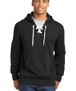 Sport-Tek Men's Lace Up Pullover Hooded Sweatshirt -Bulkthreads store 85137294