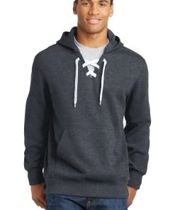 Sport-Tek Men's Lace Up Pullover Hooded Sweatshirt -Bulkthreads store 85137808