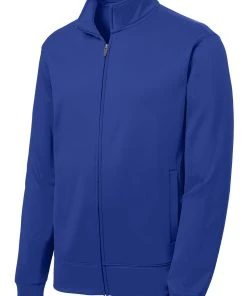 Sport-Tek Men's Sport-Wick Fleece Full-Zip Jacket -Bulkthreads store 85138077
