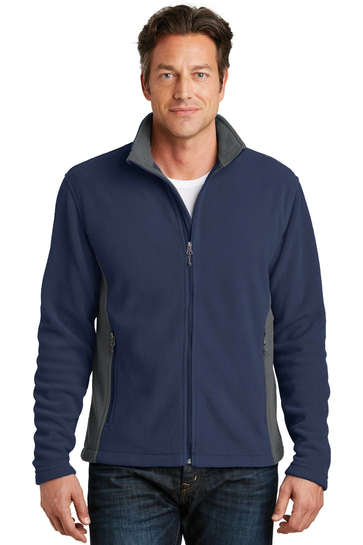 Port Authority Colorblock Value Fleece Jacket. F216 14 Port Authority Colorblock Value Fleece Jacket. F216 - Image 14