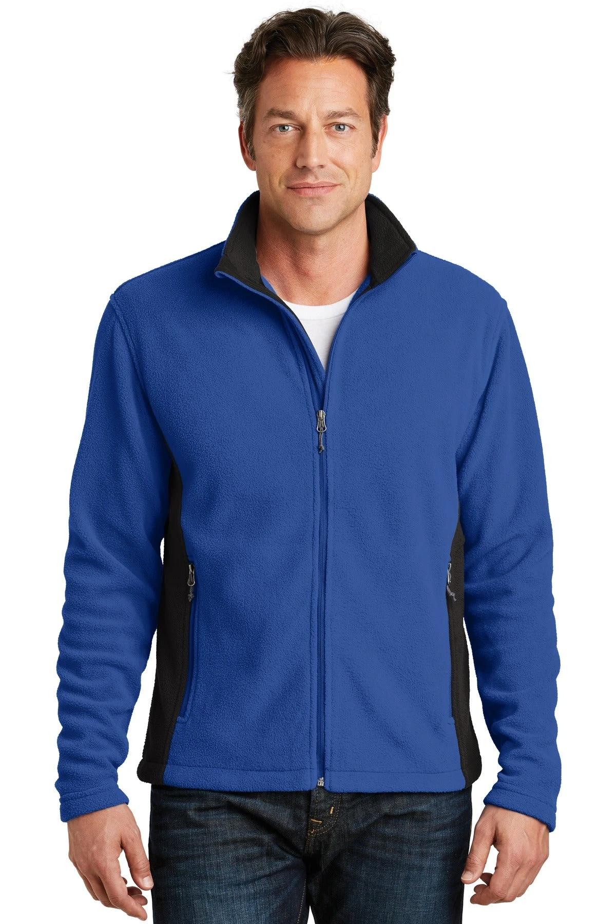 Port Authority Colorblock Value Fleece Jacket. F216 10 Port Authority Colorblock Value Fleece Jacket. F216 - Image 10