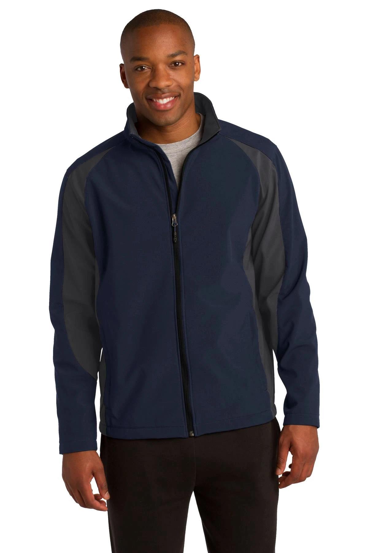 Sport-Tek Men's Colorblock Soft Shell Jacket 13 Sport-Tek Men's Colorblock Soft Shell Jacket - Image 13