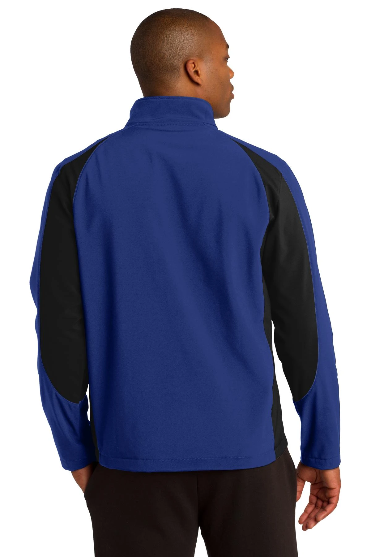 Sport-Tek Men's Colorblock Soft Shell Jacket 3 Sport-Tek Men's Colorblock Soft Shell Jacket - Image 3