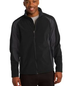 Sport-Tek Men's Colorblock Soft Shell Jacket 44 Sport-Tek Men's Colorblock Soft Shell Jacket -Bulkthreads store 85144726