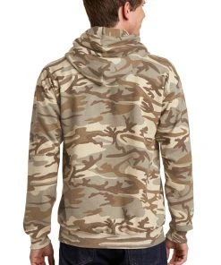 Port & Company - Men's Core Fleece Camo Pullover Hooded Sweatshirt -Bulkthreads store 85145699