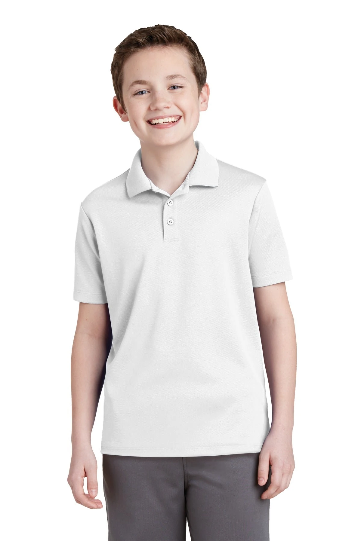 Sport-Tek Youth PosiCharge RacerMesh Polo YST640 10 Sport-Tek Youth PosiCharge RacerMesh Polo YST640 - Image 10