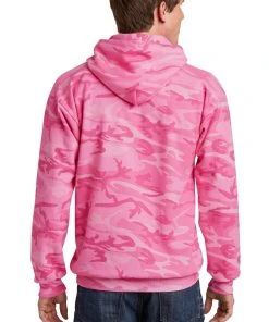 Port & Company - Men's Core Fleece Camo Pullover Hooded Sweatshirt -Bulkthreads store 85146266