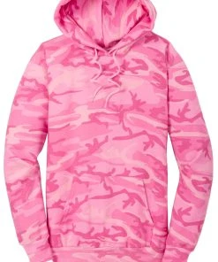 Port & Company - Men's Core Fleece Camo Pullover Hooded Sweatshirt -Bulkthreads store 85146268