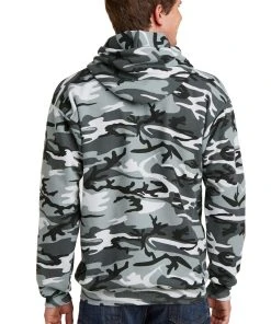 Port & Company - Men's Core Fleece Camo Pullover Hooded Sweatshirt -Bulkthreads store 85146488