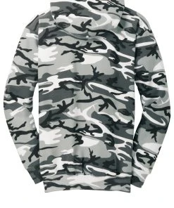 Port & Company - Men's Core Fleece Camo Pullover Hooded Sweatshirt -Bulkthreads store 85146490