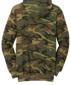 Port & Company - Men's Core Fleece Camo Pullover Hooded Sweatshirt -Bulkthreads store 85146957