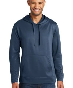 Port & Company - Men's Performance Fleece Pullover Hooded Sweatshirt -Bulkthreads store 85147597
