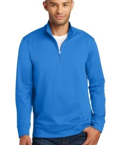 Port & Company - Men's Performance Fleece 1/4-Zip Pullover Sweatshirt -Bulkthreads store 85147848