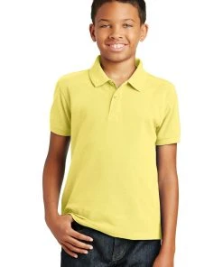 Port Authority Youth Core Classic Pique Polo. Y100 -Bulkthreads store 85148096