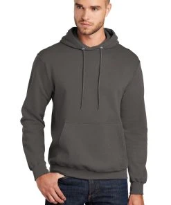Port & Company - Men's Tall Core Fleece Pullover Hooded Sweatshirt -Bulkthreads store 85148759
