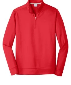 Port & Company - Men's Performance Fleece 1/4-Zip Pullover Sweatshirt -Bulkthreads store 85148991