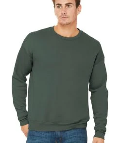 Bella + Canvas BELLA+CANVAS Unisex Sponge Fleece Drop Shoulder Sweatshirt. BC3945