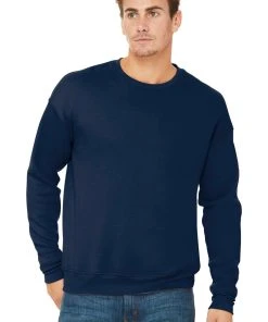 Bella + Canvas BELLA+CANVAS Unisex Sponge Fleece Drop Shoulder Sweatshirt. BC3945 -Bulkthreads store 85151086