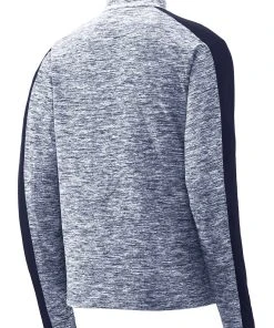 Sport-Tek Men's PosiCharge Electric Heather Colorblock 1/4-Zip Pullover -Bulkthreads store 85157433