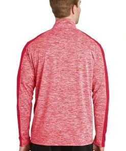 Sport-Tek Men's PosiCharge Electric Heather Colorblock 1/4-Zip Pullover -Bulkthreads store 85157917