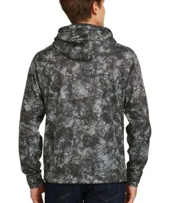 Sport-Tek Men's Sport-Wick Mineral Freeze Fleece Hooded Pullover -Bulkthreads store 85163758