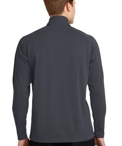 Sport-Tek Men's Sport-Wick Textured Colorblock 1/4-Zip Pullover -Bulkthreads store 85163769